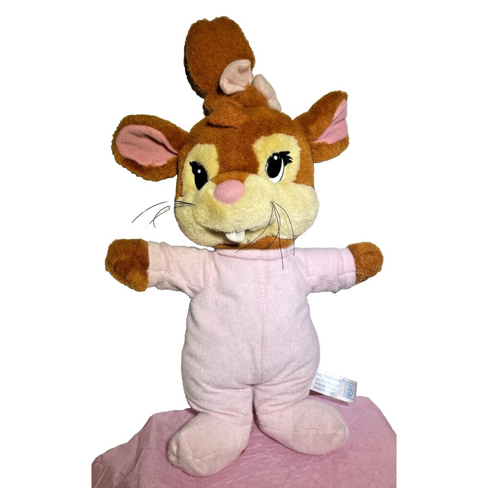 Vintage An American Tail Yasha Plush Pink Pjs 22" Toy Network Fievel Goes West